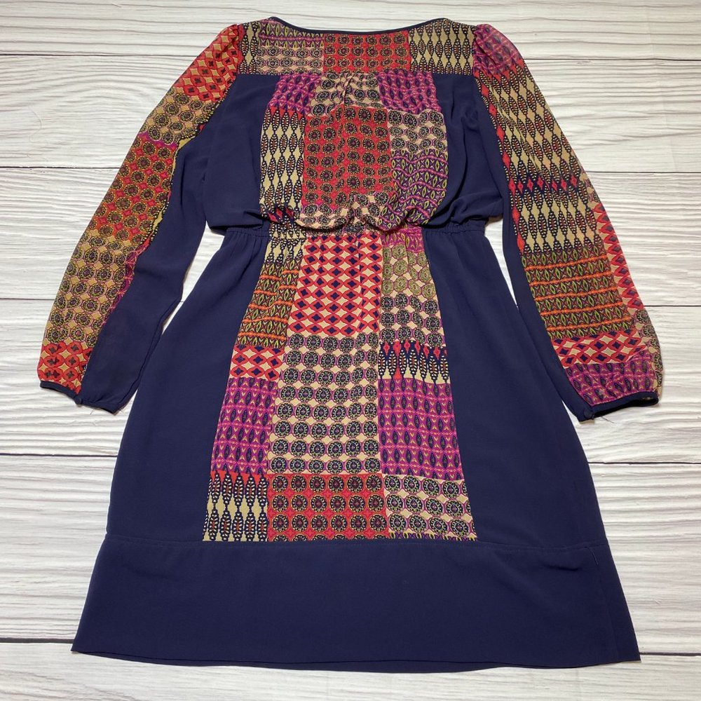 Anthropologie Maeve Blue Rosalie Peasant Dress - Picture 7 of 14